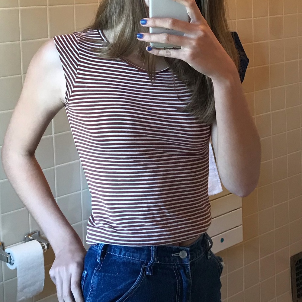 striped t-shirt